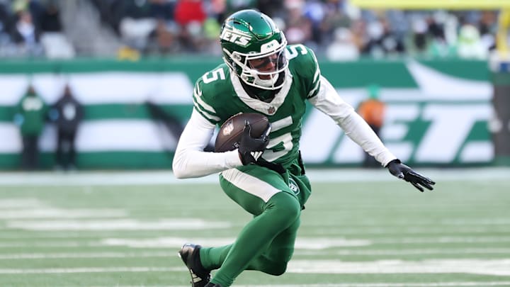 NY Jets wide receiver Garrett Wilson