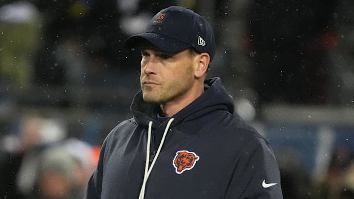 Chicago Bears head coach Ben Johnson