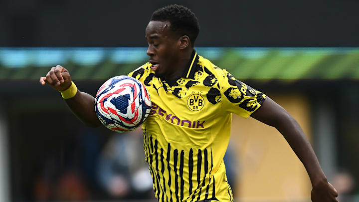Jamie Gittens war bei der Klub-WM noch für den BVB im Einsatz
