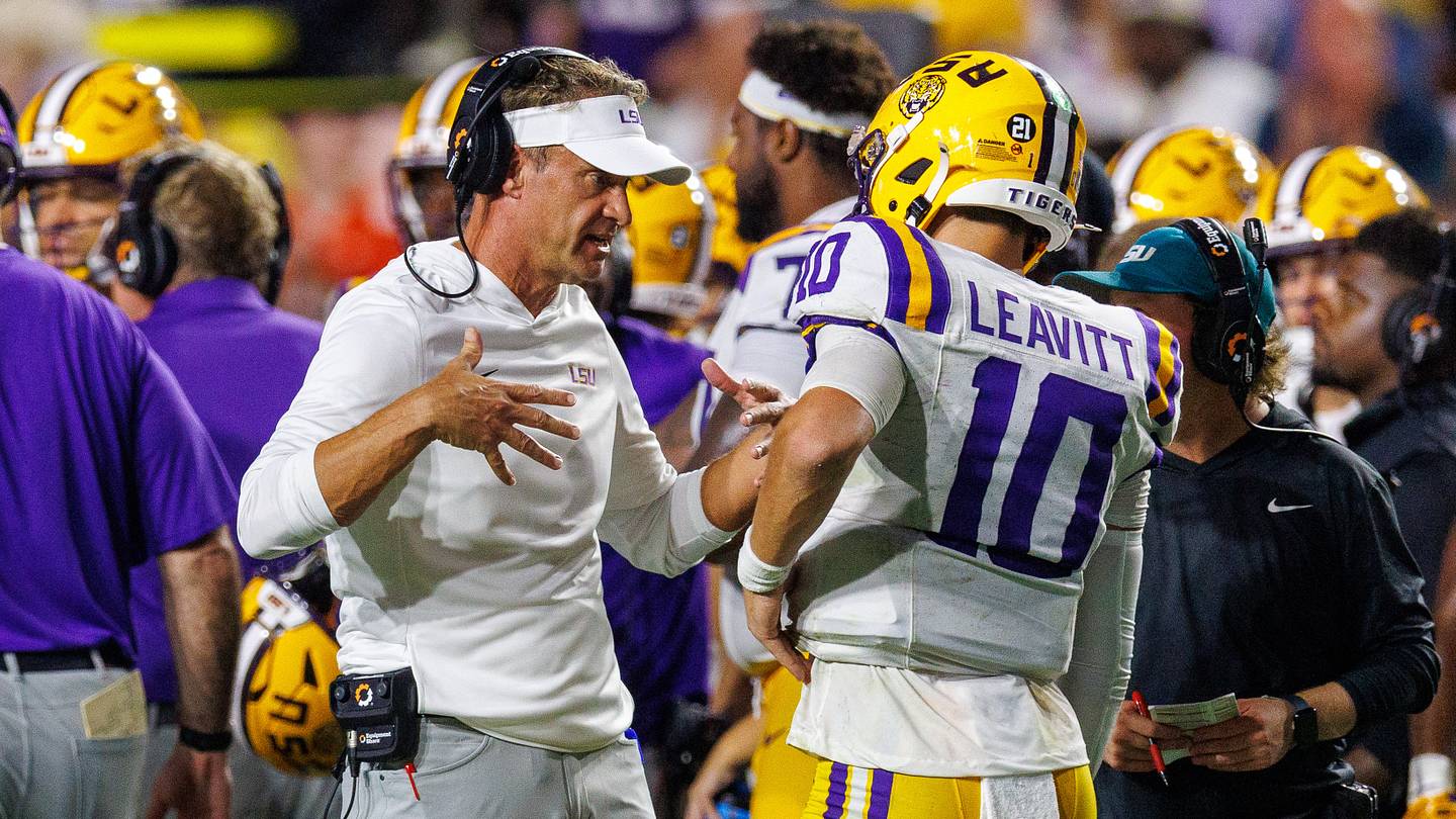 Will Lane Kiffin Sit Sam Leavitt Against McNeese In Week 5?