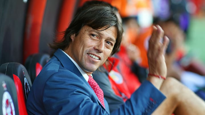 El entrenador Matías Almeyda.