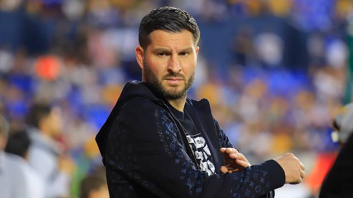 El francés André-Pierre Gignac sigue siendo duda con los Tigres para enfrentar a Necaxa este viernes en el Estadio Victoria.