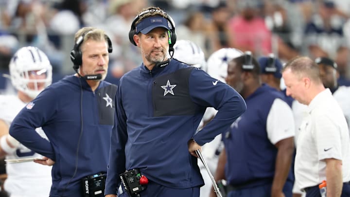 Dallas Cowboys head coach Brian Schottenheimer. Dallas Cowboys head coach Brian Schottenheimer.