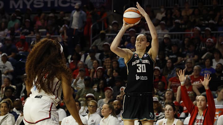 Breanna Stewart had 31 points in New York’s season opener vs. the Sun and another 23 on Sunday against the Mystics. Breanna Stewart had 31 points in New York’s season opener vs. the Sun and another 23 on Sunday against the Mystics.