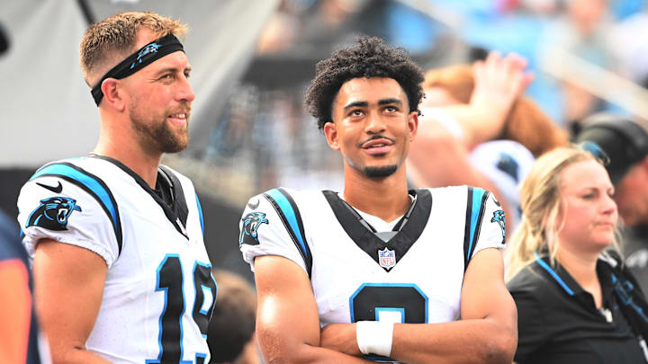  Carolina Panthers wide receiver Adam Thielen (19).