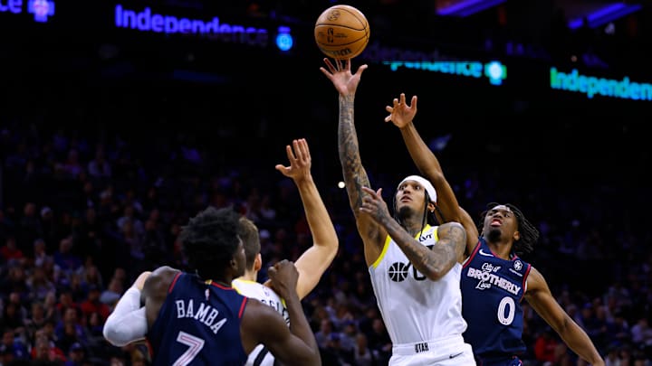 Utah Jazz v Philadelphia 76ers