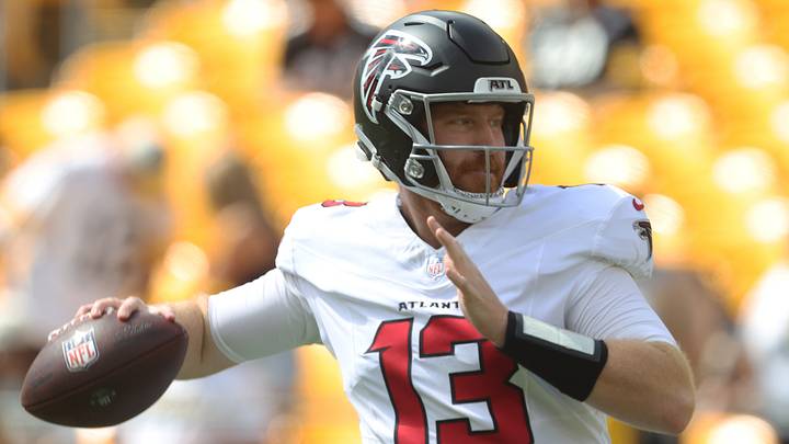 Sep 13, 2026; Pittsburgh, Pennsylvania, USA;  Atlanta Falcons quarterback Cooper Rush (13) Mandatory Credit: Charles LeClaire-Imagn Images