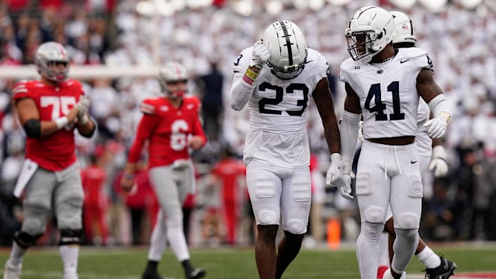 Penn State linebacker Curtis Jacobs (23)
