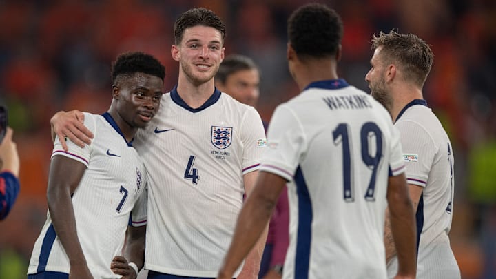 Declan Rice and Bukayo Saka are in Lee Carsley's England squad