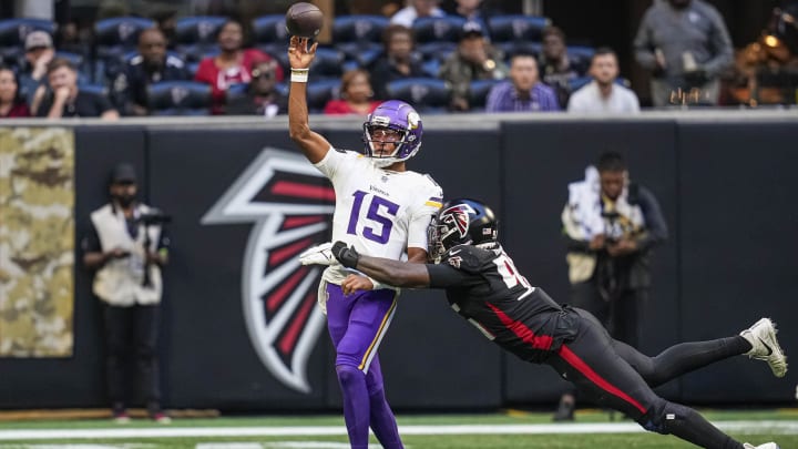 Defensive end Zach Harrison is one of a trio of Atlanta Falcons eyeing a second-year breakthrough. Defensive end Zach Harrison is one of a trio of Atlanta Falcons eyeing a second-year breakthrough.