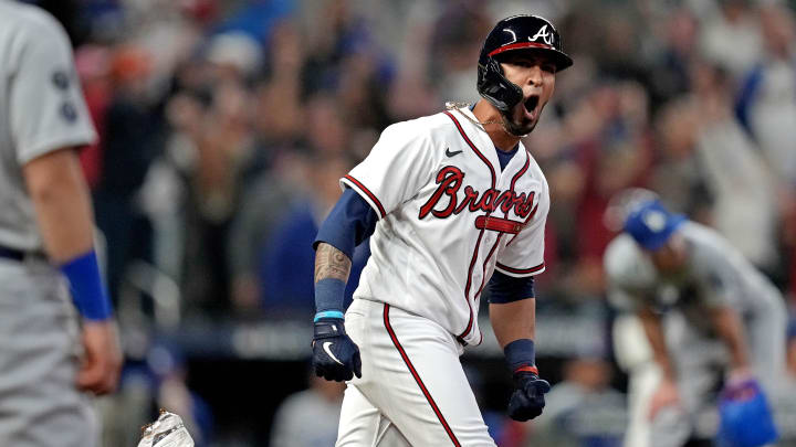 Eddie Rosario starred during the Atlanta Braves' 2021 postseason. Eddie Rosario starred during the Atlanta Braves' 2021 postseason.