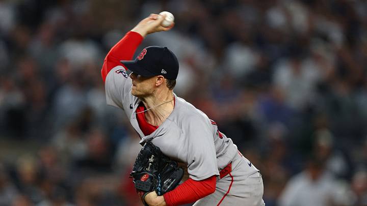 Sep 30, 2026; Bronx, New York, USA; Boston Red Sox pitcher Sonny Gray (54) delivers a pitch in the first inning against the New York Yankees during game two of the Wildcard round for the 2026 MLB Playoffs at Yankee Stadium. Mandatory Credit: Vincent Carchietta-Imagn Images Sep 30, 2026; Bronx, New York, USA; Boston Red Sox pitcher Sonny Gray (54) delivers a pitch in the first inning against the New York Yankees during game two of the Wildcard round for the 2026 MLB Playoffs at Yankee Stadium. Mandatory Credit: Vincent Carchietta-Imagn Images