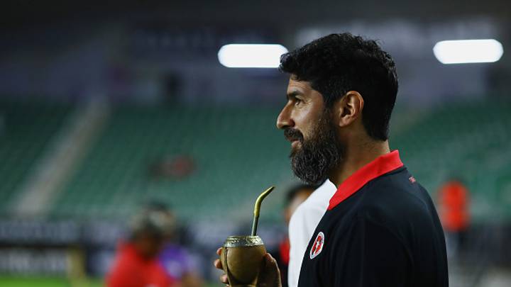 Abreu durante un partido de Xolos frente a Mazatlán. Abreu durante un partido de Xolos frente a Mazatlán.