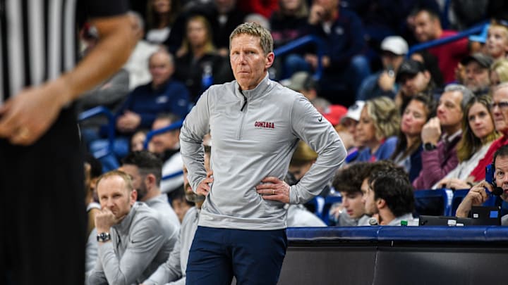 Gonzaga Bulldogs head coach Mark Few.