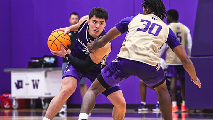 JJ Mandaquit and the UW will face UNLV in an exhibition game. JJ Mandaquit and the UW will face UNLV in an exhibition game.