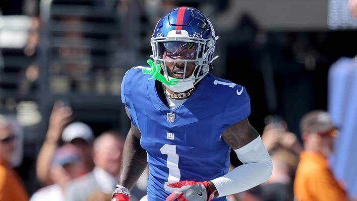 New York Giants wide receiver Malik Nabers New York Giants wide receiver Malik Nabers