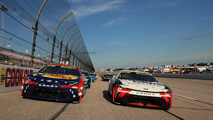 Chase Briscoe, Denny Hamlin, Joe Gibbs Racing, Cook Out Southern 500, Darlington Raceway, NASCAR
