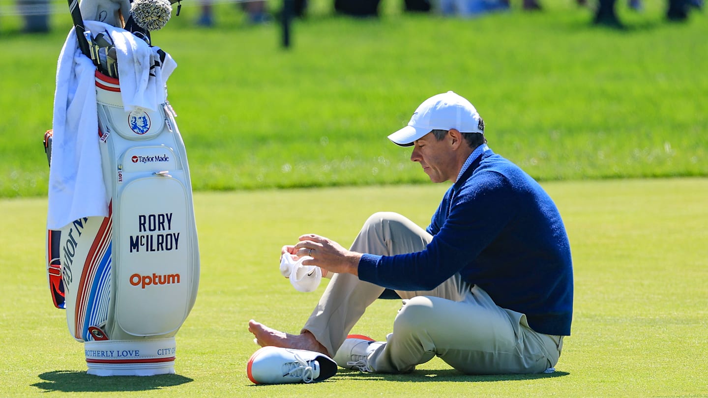 Rory McIlroy Cuts PGA Championship Practice Round Short With Nagging Ailment