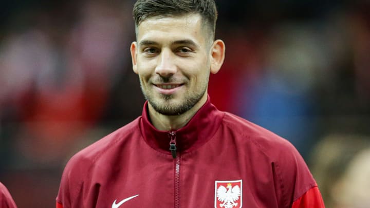 Jakub Moder of Poland is seen during the UEFA Nations League...
