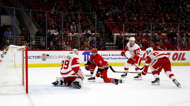 Detroit Red Wings v Carolina Hurricanes