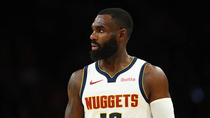 Mar 24, 2026; Phoenix, Arizona, USA; Denver Nuggets guard Tim Hardaway Jr. (10) against the Phoenix Suns at Mortgage Matchup Center. Mar 24, 2026; Phoenix, Arizona, USA; Denver Nuggets guard Tim Hardaway Jr. (10) against the Phoenix Suns at Mortgage Matchup Center.