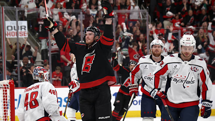 Washington Capitals v Carolina Hurricanes - Game Three