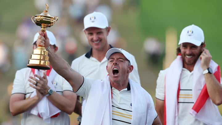 Rory McIlroy at times didn't hold with the New York fans, and in the end owned an elusive road Ryder Cup victory.