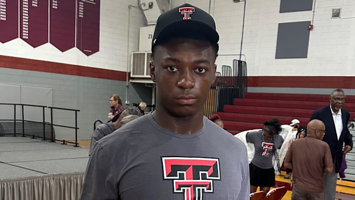 Benedictine junior LaDamion Guyton, a 5-star edge and one of the top recruits in the country, committed to play at Texas Tech on Thursday, Aug. 7, 2025.
