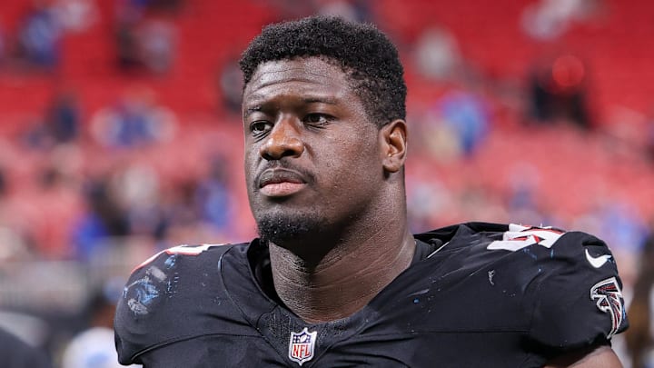 Atlanta Falcons defensive tackle Kentavius Street 