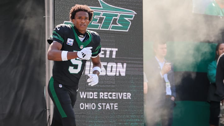 New York Jets wide receiver Garrett Wilson