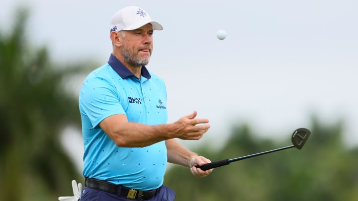 Lee Westwood is playing this week at Newport (R.I.) Country Club in the U.S. Senior Open. Lee Westwood is playing this week at Newport (R.I.) Country Club in the U.S. Senior Open.