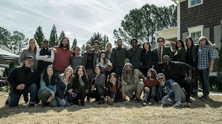 BTS, Kerry Cahill as Dianne, Seth Gilliam as Father Gabriel Stokes, Cooper Andrews as Jerry, Lauren Ridloff as Connie, Angel Theory as Kelly, Ian Anthony Dale as Tomi, Cailey Fleming as Judith, Nadia Hilker as Magna, Ross Marquand as Aaron, Okea Eme-Akwari as Elijah, Eleanor Matsuura as Yumiko, Josh McDermitt as Dr. Eugene Porter, Melissa McBride as Carol Peletier, Margot Bingham as Max, Norman Reedus as Daryl Dixon, Christian Serratos as Rosita Espinosa, Paola Lázaro as Juanita 'Princess'
