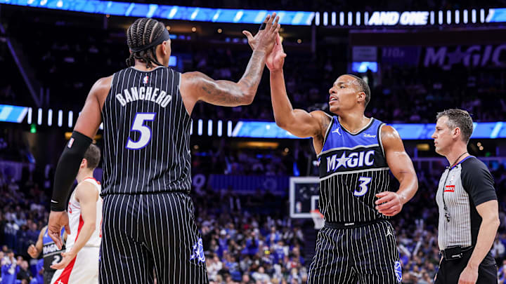 Desmond Bane and the Magic are big home favorites against the Wizards. Desmond Bane and the Magic are big home favorites against the Wizards.