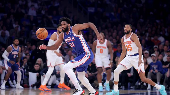 Joel Embiid es elemental para los 76ers ante los Knicks 