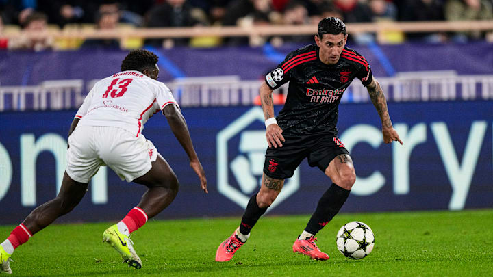 Benfica ganhou do Monaco nesta temporada por 3 a 2