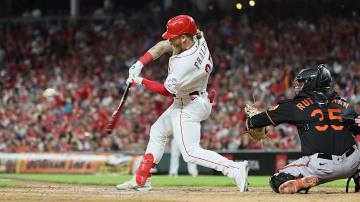 Cincinnati Reds outfielder Jake Fraley