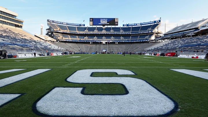 A general view of Beaver Stadium prior to the game between the Nebraska Cornhuskers and the Penn State Nittany Lions. 