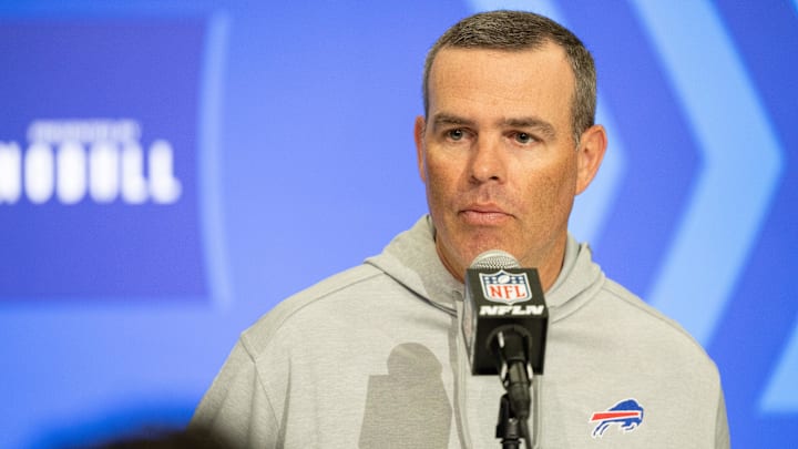 Buffalo Bills general manager Brandon Beane. Buffalo Bills general manager Brandon Beane.