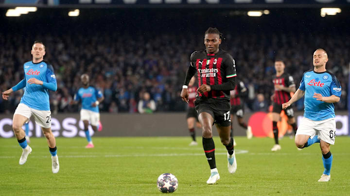 Rafael Leao tore apart Napoli Rafael Leao tore apart Napoli