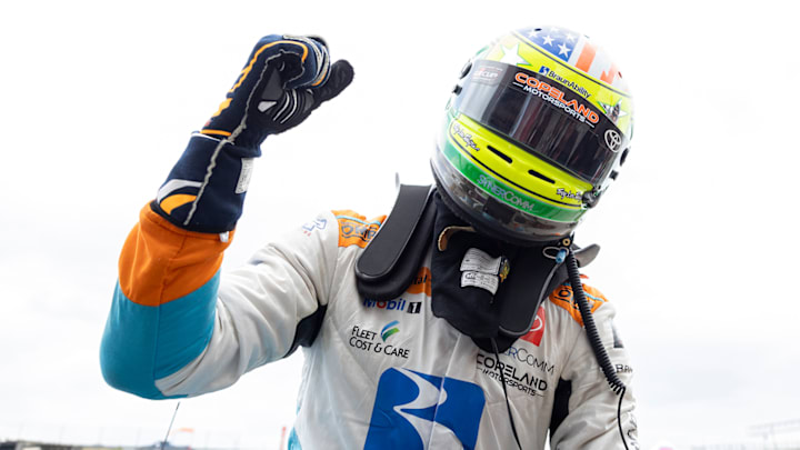 The 22-year-old Bell is the No. 2 driver in the Toyota GR Cup Series.