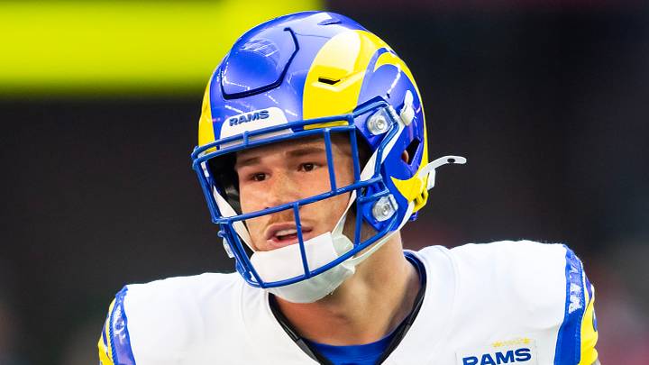 Los Angeles Rams tight end Terrance Ferguson. Los Angeles Rams tight end Terrance Ferguson.