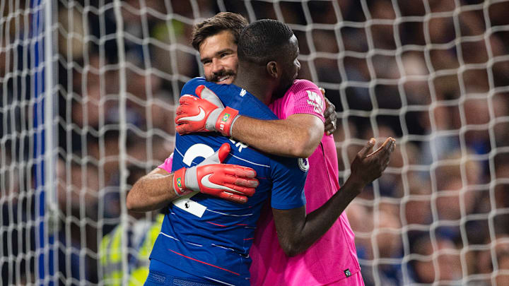 Rudiger e Alisson