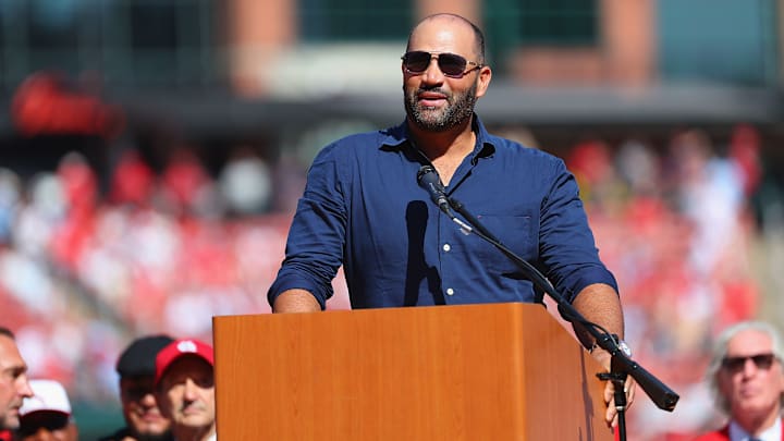 Pujols es miembro del Salón de la Fama de los Cardenales
