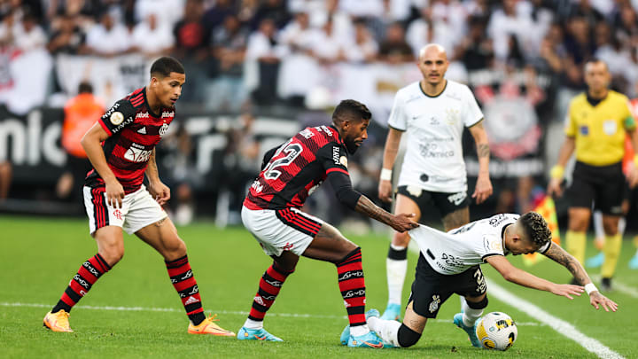 O Timão levou a melhor no último confronto entre as equipes