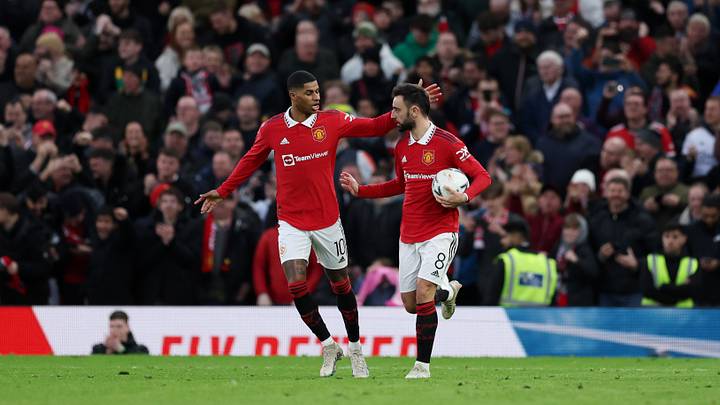 Bruno Fernandes, Marcus Rashford Bruno Fernandes, Marcus Rashford
