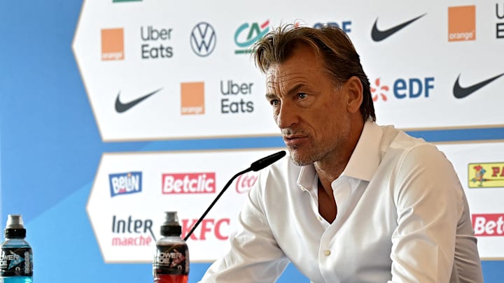 Hervé Renard était en conférence de presse ce mardi.