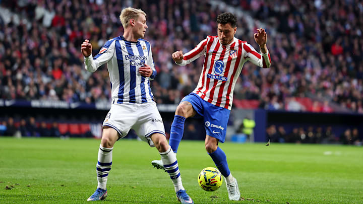 Atletico de Madrid v Real Sociedad - LaLiga EA Sports