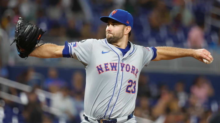 New York Mets starting pitcher David Peterson.