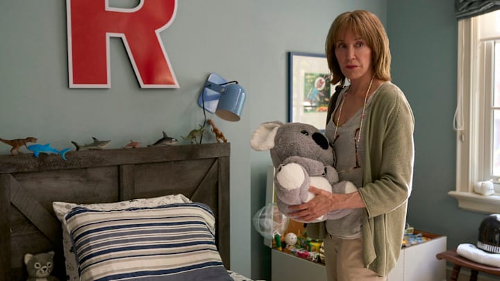 ACCUSED: Felicity Huffman in the "Lorraine's Story" season premiere episode of ACCUSED airing Tuesday, Oct 8 (8:00-9:00 PM ET/PT) on FOX. © 2024 Fox Media LLC. CR: Steve Wilkie/FOX.