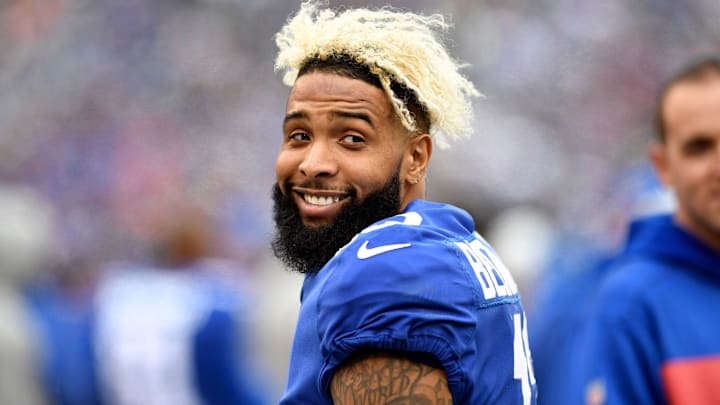 Odell Beckham Jr. jugó sus primeros cinco años de NFL con los New York Giants